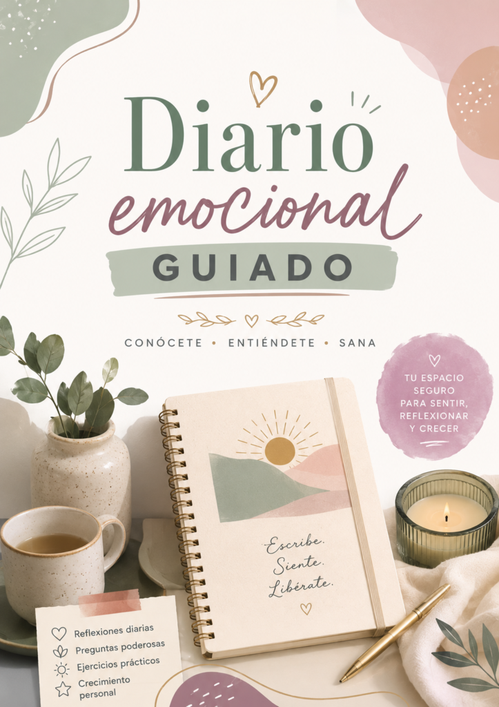 Diario emocional guiado